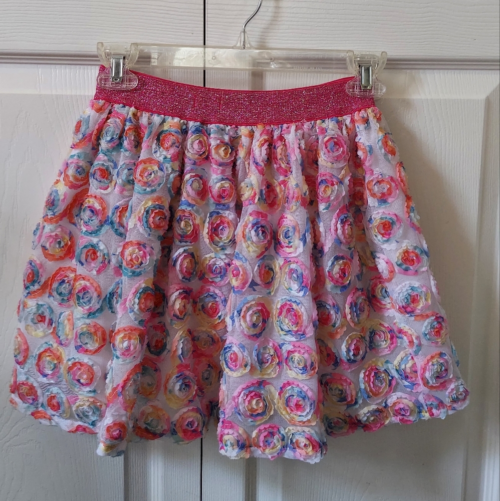 M 7/8 girls Tutu Skirt 100% polyester & mesh underneath